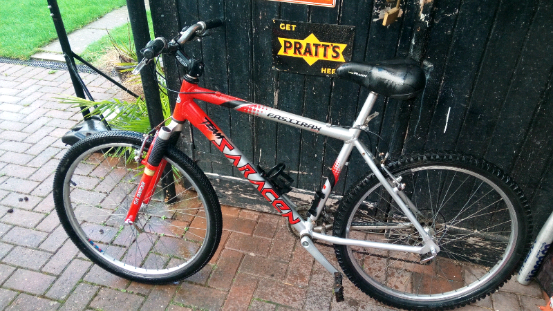 team saracen mountain bike